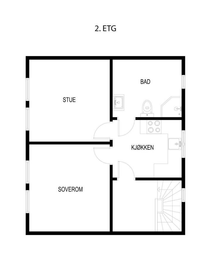 A Place To Stay Stavanger, Apartment 3 ภายนอก รูปภาพ